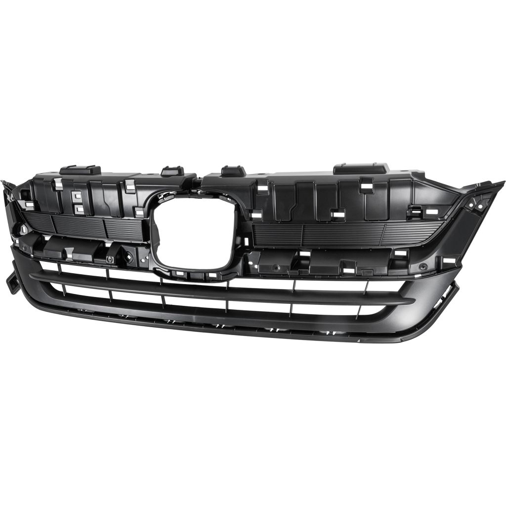 HONDA PILOT GRILLE TXT-BLACK (LX/EX/EX-L)**CAPA** OEM#71121TG7A50 2019-2022 PL#HO1200239C
