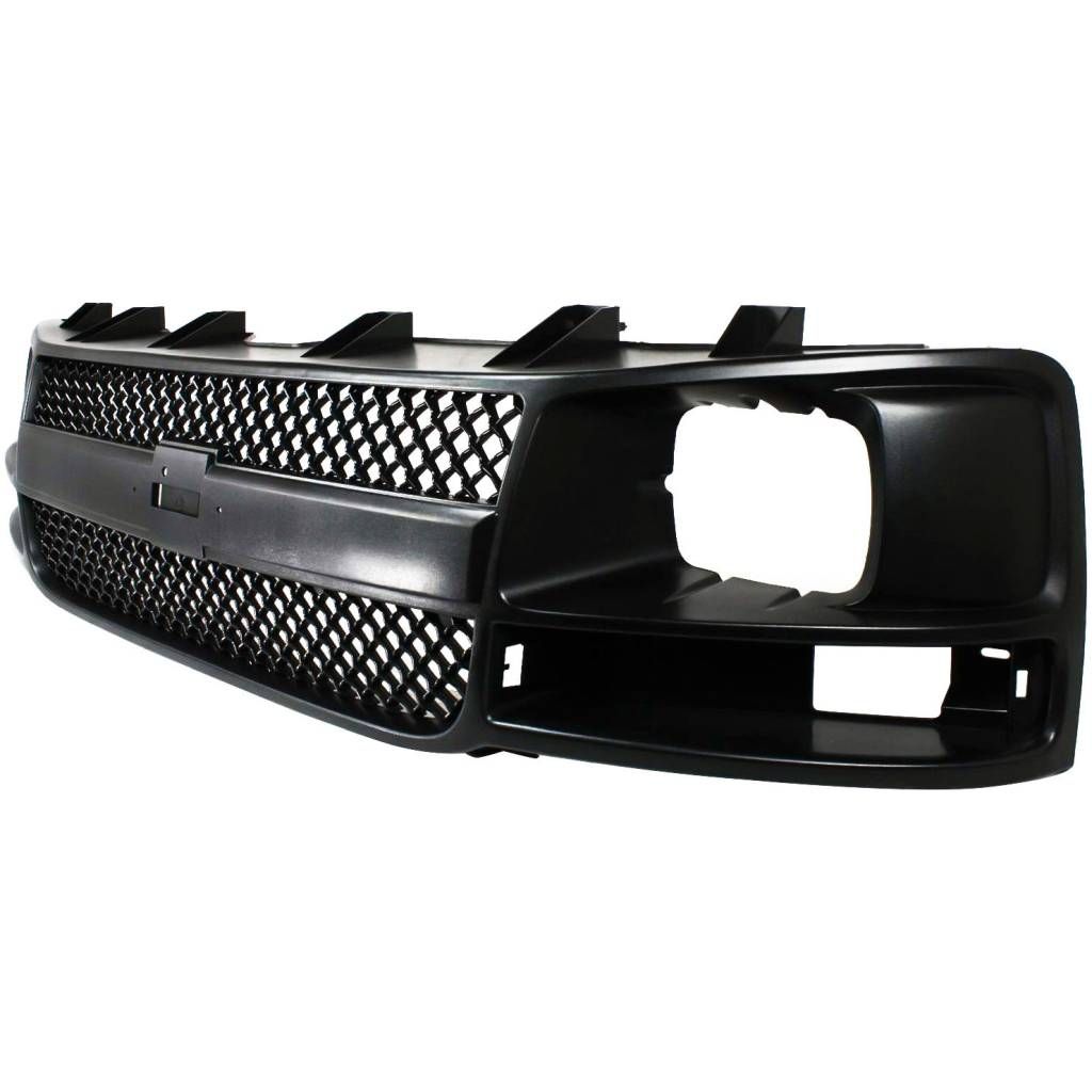 GM TRUCKS & VANS CHEVY/GMC/VAN(Express/Savana) GRILLE BLACK (SEALED BEAM HEAD LAMP)(CHEVY)**CAPA** OEM#22816424 2003-2017 PL#GM1200538C