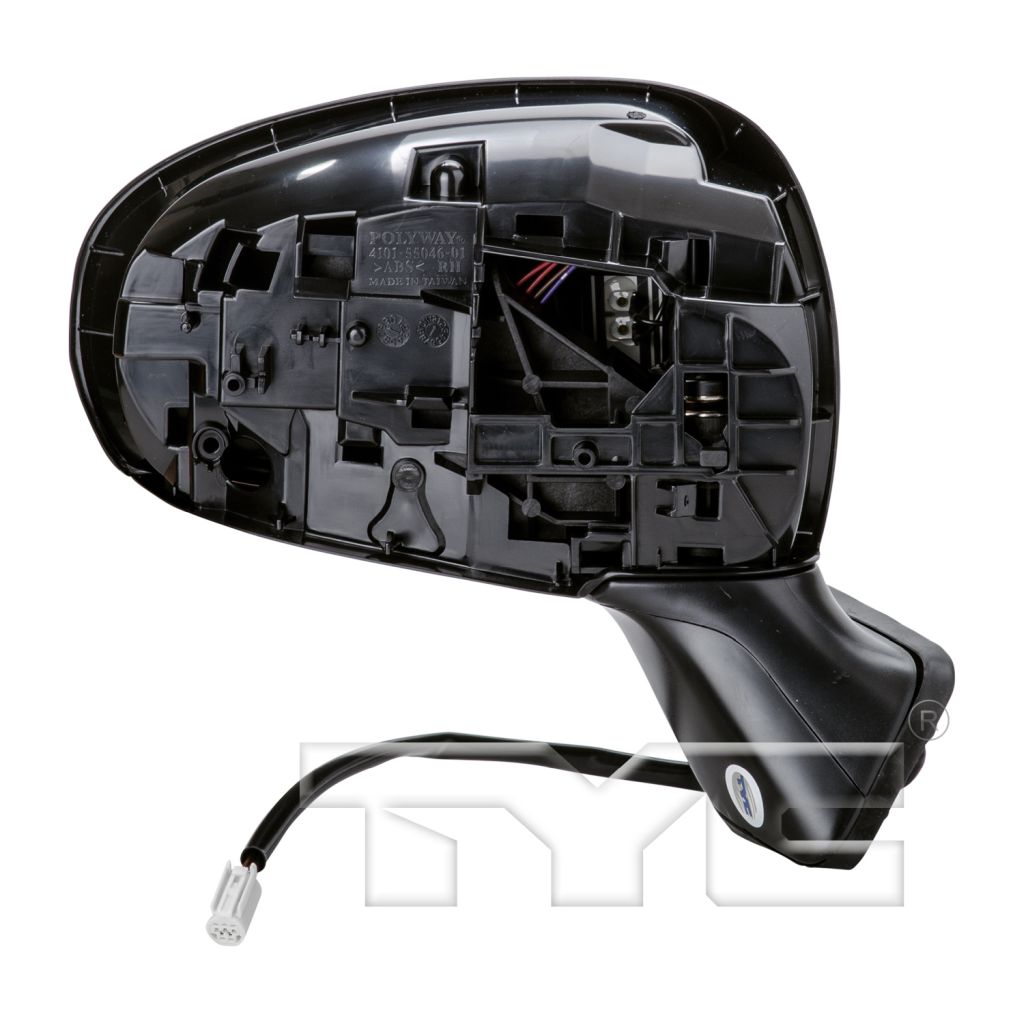 TOYOTA PRIUS PLUG-IN (1.8L) DOOR MIRROR RIGHT (Passenger Side) PWR HTD (WO/SIGNAL)(W/CVR)(FOLDAWAY) OEM#8791047180-PFM 2012-2015 PL#TO1321262