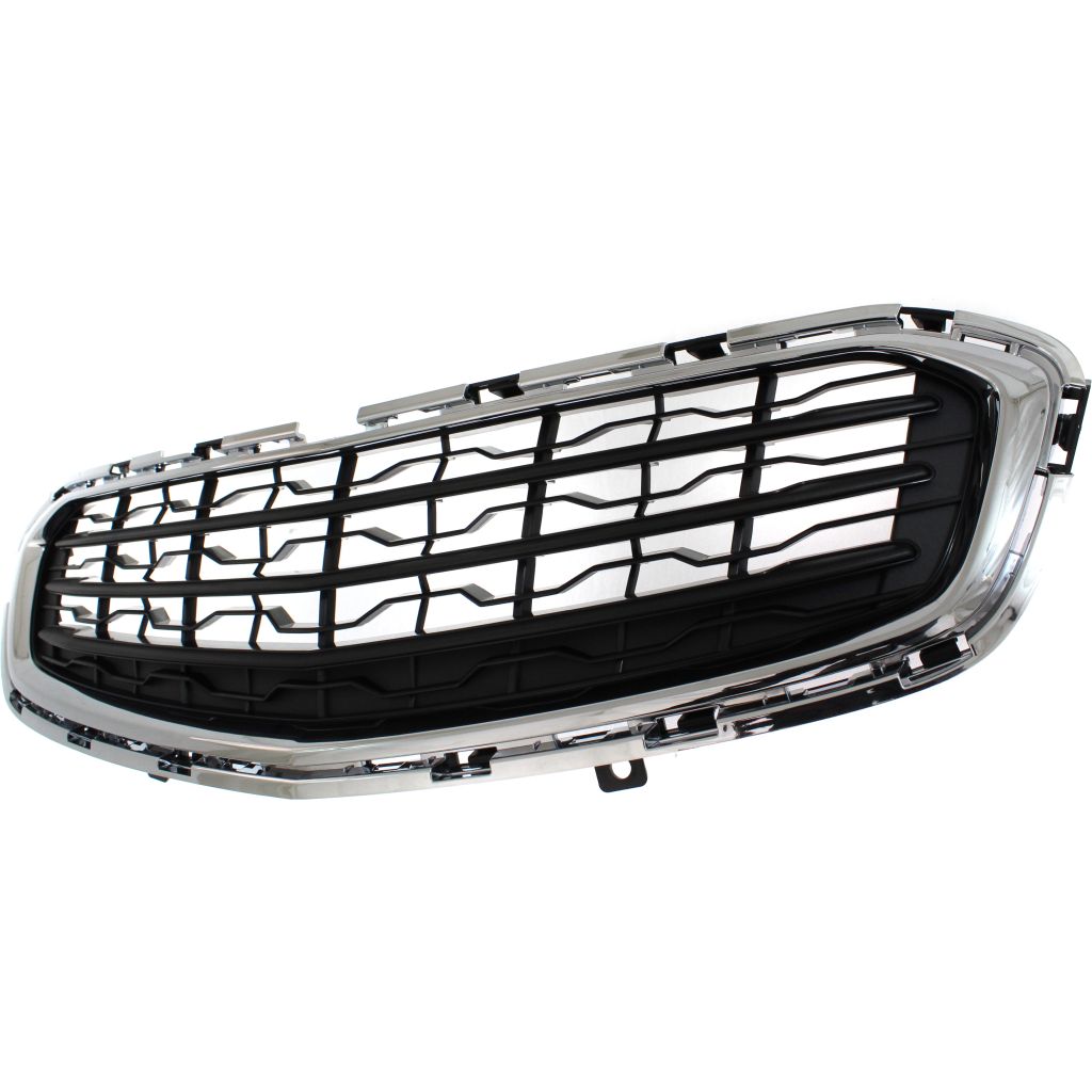 CHEVROLET CRUZE / CRUZE LIMITED GRILLE LOWER ASSEMBLY GRAY W/CHR MOLDING (EXC LTZ) OEM#95405770 2015-2016 PL#GM1200728