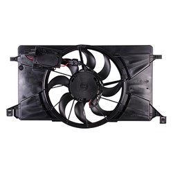 FORD FOCUS HATCHBACK ELECTRIC RADIATOR & A/C FAN ASSEMBLY W/MODULE (SINGLE FAN) OEM#CV6Z8C607R 2015-2018 PL#FO3115189