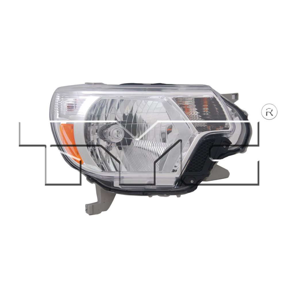 TOYOTA TACOMA HEAD LAMP ASSEMBLY RIGHT (Passenger Side) CHROME OEM#8111004181 2012-2015 PL#TO2503213
