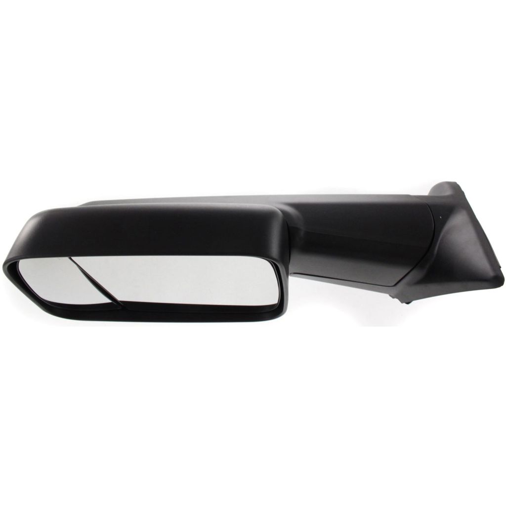 DODGE TRUCKS & VANS DODGE/PU (R2500/3500) DOOR MIRROR LEFT (Driver Side) MANUAL (DUAL GLASS)(TXT-BLK)(W/TOW PKG) OEM#55372072AC 2010-2012 PL#CH1320314