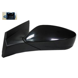 HYUNDAI ACCENT SEDAN DOOR MIRROR LEFT (Driver Side) POWER/ NOT HEATED (WO/SIGNAL)(PTD CVR)(WO/BLIND SPOT MIRROR) OEM#876101R210 2012-2017 PL#HY1320180