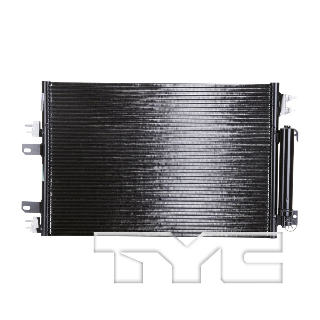 JEEP COMPASS A/C CONDENSER W/TRANS COOLER W/RD OEM#68078975AB 2011-2017 PL#CH3030246