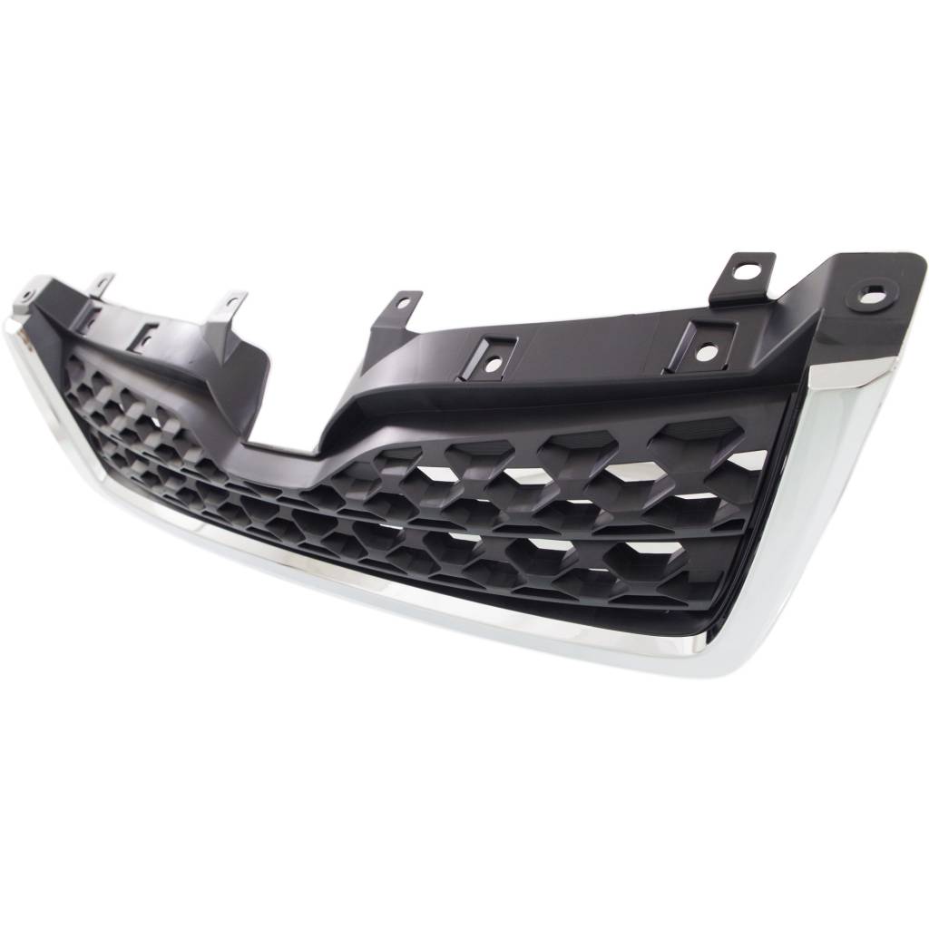 SUBARU FORESTER GRILLE LOWER SECTION CHR/BLK 2.5L **CAPA** OEM#91121SG040 2014-2016 PL#SU1200154C