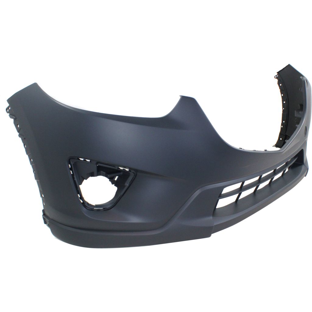 MAZDA CX-5 FRONT BUMPER COVER PRM/TEXT BLACK OEM#KD4550031BB 2013-2016 PL#MA1000236