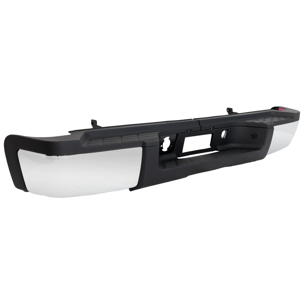 GM TRUCKS & VANS SILVERADO/PU 2500/3500 (CHEVY) STEP BUMPER ASSEMBLY CHR(SINGLE REAR WHEEL) (WO/SENSOR) OEM#22932801 2011-2014 PL#GM1103164
