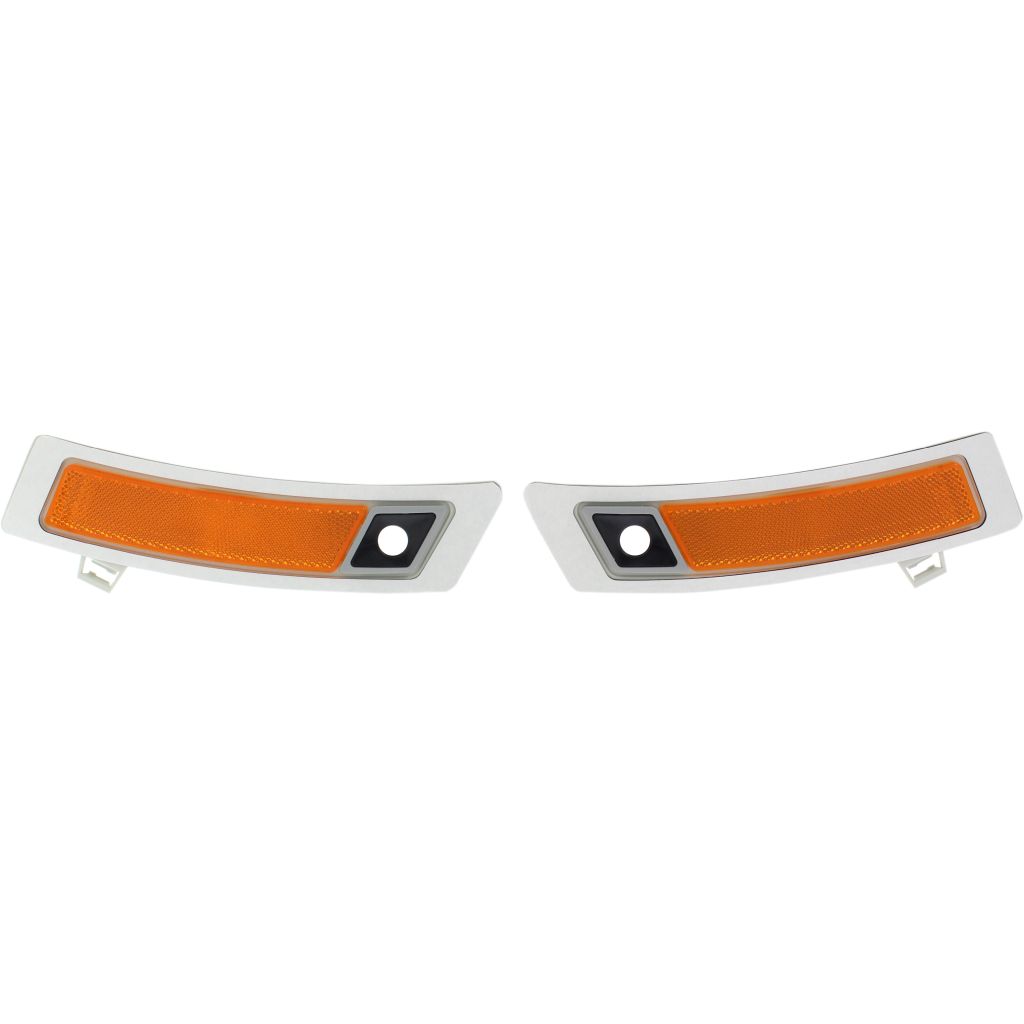 BMW BMW X5 FRONT BUMPER SIDE REFLECTOR KIT (RH&LH)(W/ SIDE CAMERA)(EXC M MDL)**CAPA** OEM#63147274434 2011-2013 PL#BM1084104C