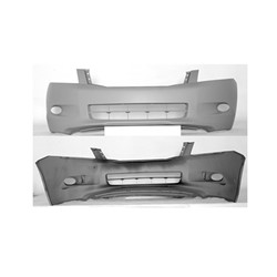 HONDA ACCORD SEDAN FRONT BUMPER COVER PRIMED W/FOG (6 CYL) **CAPA** OEM#04711TA6A90ZZ 2008-2010 PL#HO1000255C