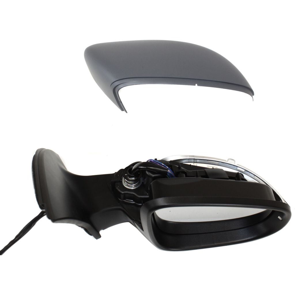 VOLKSWAGEN GOLF (2/4 DR) (LH Exhaust) DOOR MIRROR RIGHT (Passenger Side) HTD/Memory/Puddle/Power Folding; PTM) OEM#5K0857508AF9B9-PFM 2010-2014 PL#VW1321141