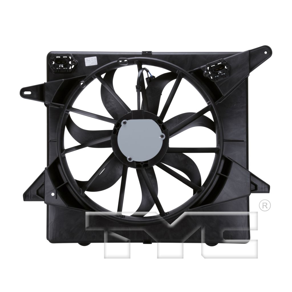 CADILLAC SRX RADIATOR FAN ASSEMBLY 3.0L/3.6L OEM#20883034 2010-2016 PL#GM3115234