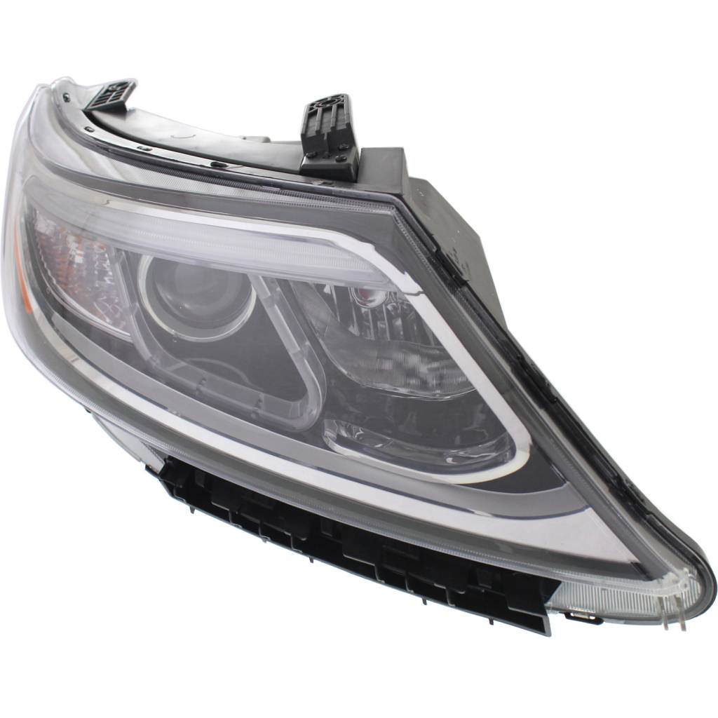 KIA SORENTO HEAD LAMP ASSY RIGHT (Passenger Side) (HALOGEN)(LX)(WO/LED) OEM#921021U500 2014-2015 PL#KI2503164