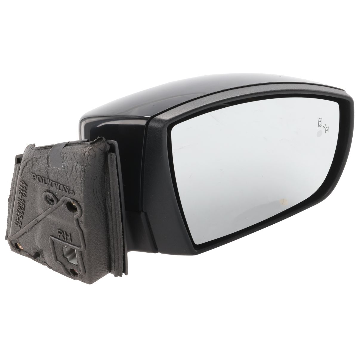 FORD FOCUS SEDAN DOOR MIRROR RIGHT (Passenger Side) PWR/HTD/SIGNAL/PUDDLE (W/BSD)(W/TEMP SENSOR)(PTM) OEM#F1EZ17682Q-PFM 2015-2018 PL#FO1321545