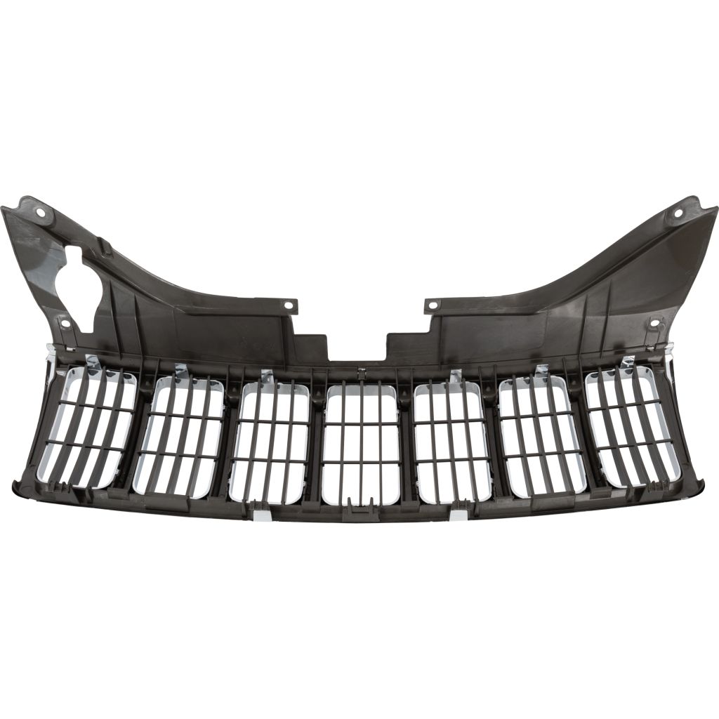 JEEP GRAND CHEROKEE GRILLE ASSEMBLY CHR/BLK (Laredo & LTD) OEM#55156814AE 2005-2007 PL#CH1200284