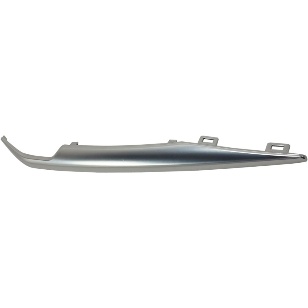 CADILLAC ESCALADE/ESCALADE ESV FRONT BUMPER COVER MLDG RIGHT (Passenger Side) SATIN-CHROME OEM#23445443 2015-2020 PL#GM1047123