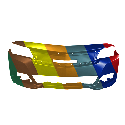 CHEVROLET IMPALA (NEW)(4pc T/L) FRONT BUMPER COVER PRIMED 2.5L OEM#22990032 2014-2019 PL#GM1000946