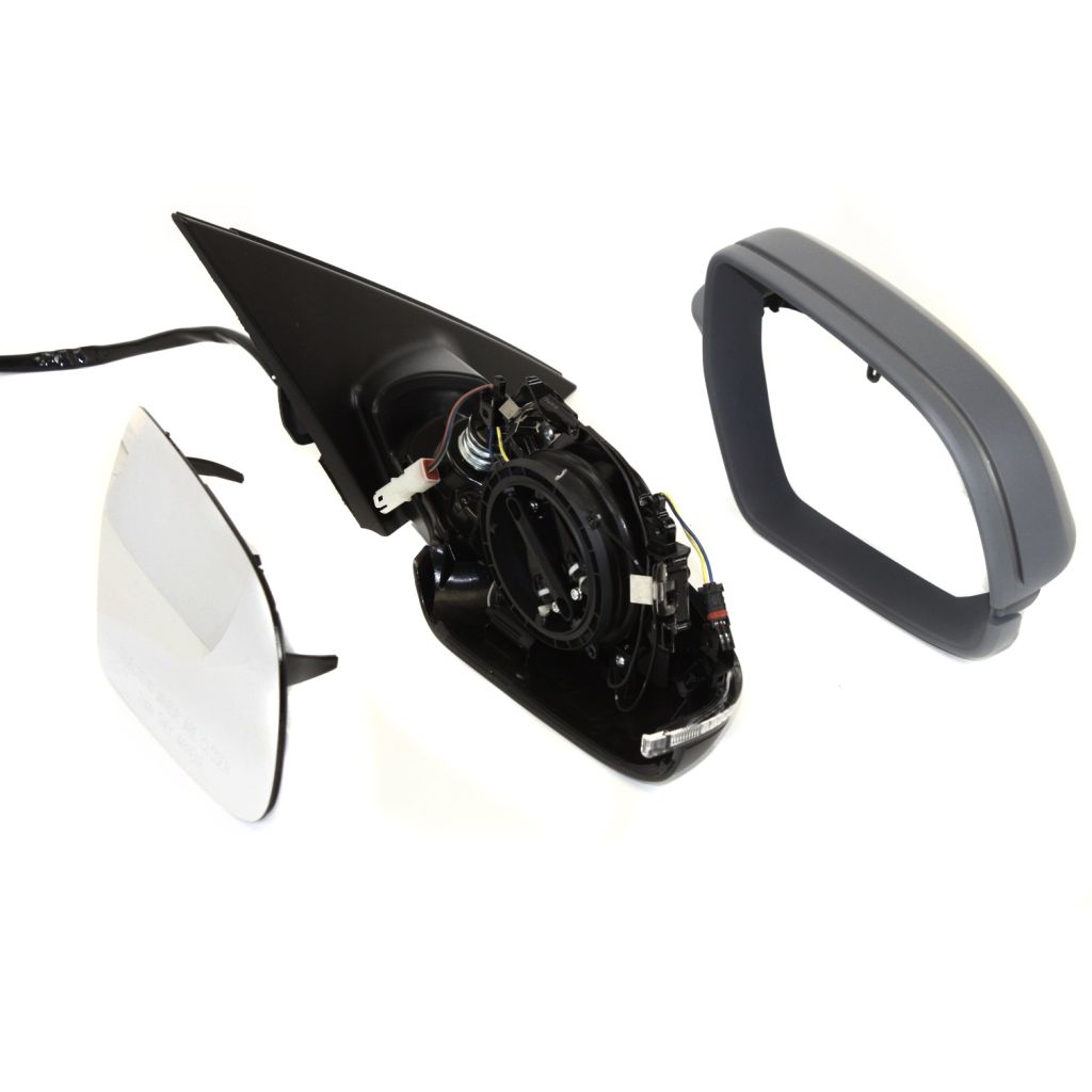 AUDI A4 SEDAN / WAGON DOOR MIRROR RIGHT (Passenger Side) PWR/HTD/SIGNAL (WO/ANTI-GLARE)(WO/LDW)(PTM) OEM#8K1857410AG01C-PFM 2010-2011 PL#AU1321116