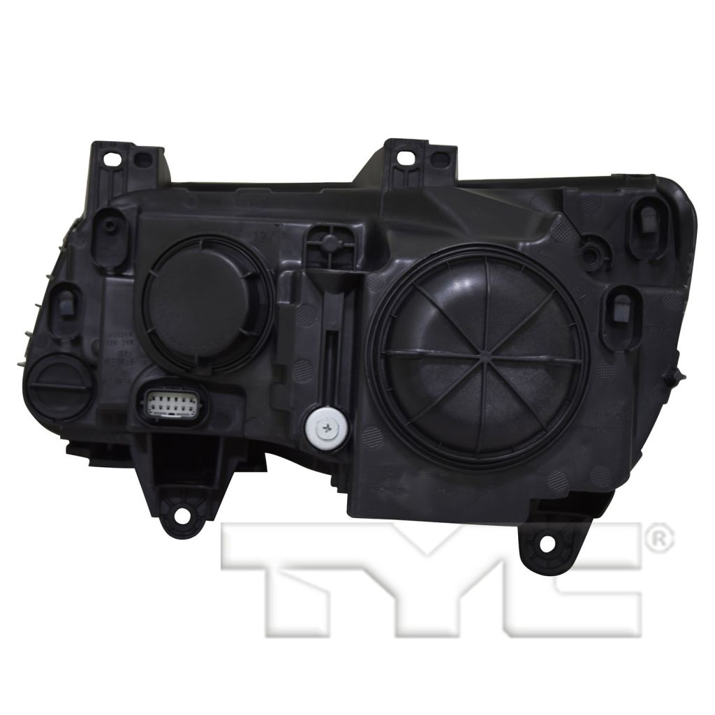 CHRYSLER 300 HEAD LAMP ASSY RIGHT (Passenger Side) (HALOGEN)(BLACK) OEM#68214382AD 2015-2017 PL#CH2503269