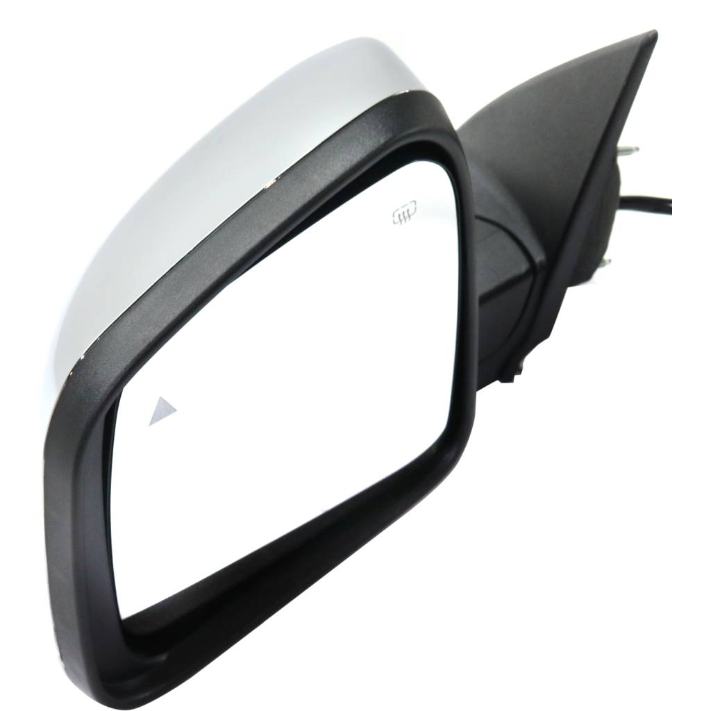 DODGE TRUCKS & VANS DURANGO DOOR MIRROR LEFT (Driver Side) PWR/HTD/SIGNAL/MEMORY (W/BSD)(CHROME) NO DIMMING OEM#68237575AF-PFM 2011-2022 PL#CH1320420