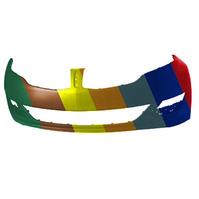 LINCOLN MKZ FRONT BUMPER COVER (WO/FRONT OBJECT SENSOR)(WO/TOW) OEM#DP5Z17D957ABPTM 2013-2015 PL#FO1000691