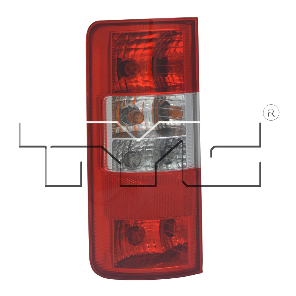 FORD TRUCKS & VANS TRANSIT CONNECT TAIL LAMP ASSEMBLY LEFT (Driver Side) **CAPA** OEM#9T1Z13405A 2010-2013 PL#FO2800225C