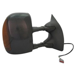FORD TRUCKS & VANS FORD/PU (F250/350/450/550) Super Duty DOOR MIRROR RIGHT (Passenger Side) PWR/HTD/SIGNAL (PTD CVR)(DUAL ARMS/GLASS)(TRAILER) OEM#5C3Z17682EAA-PFM 2003-2007 PL#FO1321274