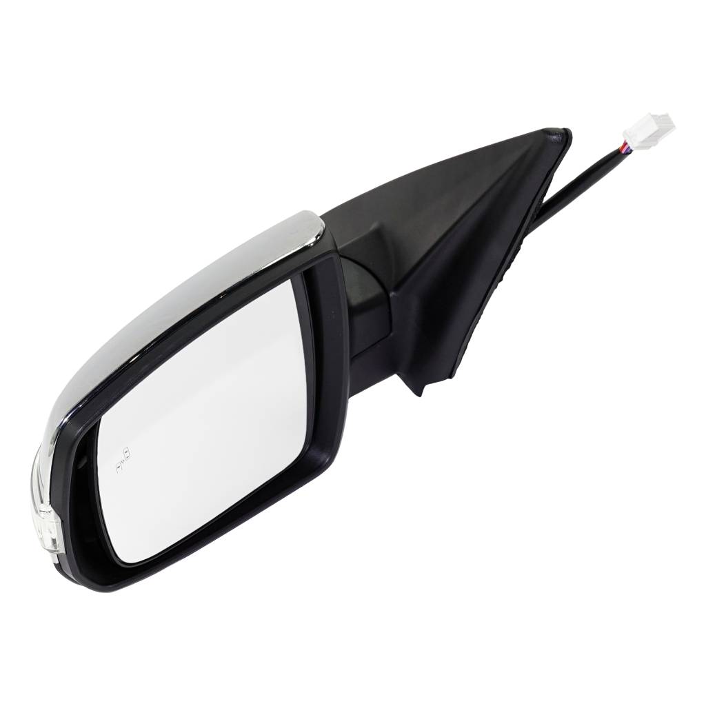KIA SORENTO DOOR MIRROR RIGHT (Passenger Side) PWR/HTD/SIGNAL/MEMORY (W/BSD)(PWR-FOLD)(CHROME CVR) OEM#876201U720 2014-2015 PL#KI1321212