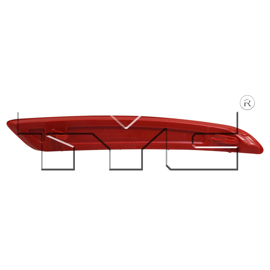 FORD FIESTA/SEDAN REAR BUMPER REFLECTOR LEFT (Driver Side) OEM#BS7Z13A565B 2014-2019 PL#FO1184108