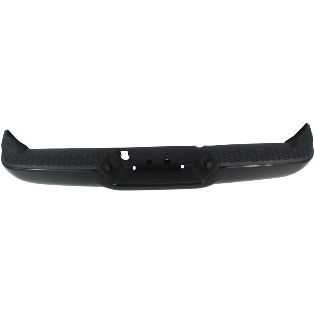 DODGE TRUCKS & VANS DODGE/PU (R1500) STEP BMPER ASSEMBLY BLACK (SINGLE EXHAUST)(WO/SENSOR) OEM#68049746AB-PFM (P) 2013-2022 PL#CH1103120