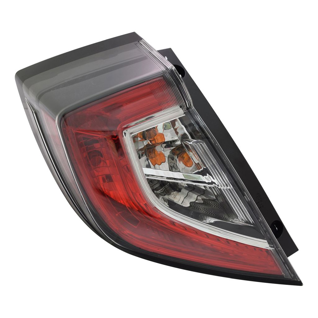 HONDA CIVIC HATCHBACK (EXC TYPE R) TAIL LAMP ASSY LEFT (Driver Side) (OUTER)(LED) OEM#33550TGGA02 2017-2021 PL#HO2804116