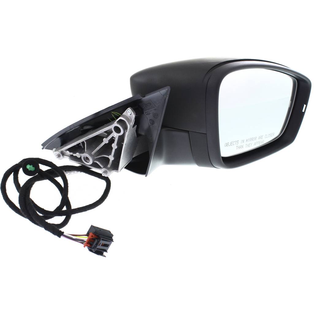 VOLKSWAGEN PASSAT DOOR MIRROR RIGHT (Passenger Side) PWR/HTD/SIGNAL/MEMORY OEM#561857508N9B9-PFM 2012 PL#VW1321155