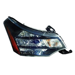 FORD FOCUS HEAD LAMP ASSY RIGHT (Passenger Side) BLACK (CP)( S/D 10-11 SES MDL) OEM#9S4Z13008C 2008-2011 PL#FO2503269