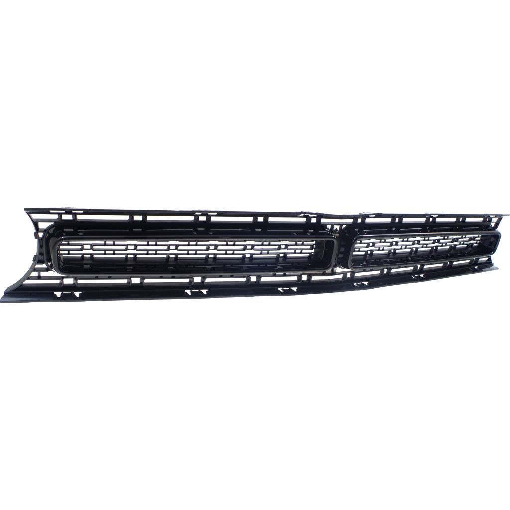 DODGE CHALLENGER GRILLE BLACK W/BLK MOLDING (R/T SCAT PACK / SRT 392) **CAPA** OEM#68262955AD 2015-2023 PL#CH1200390C