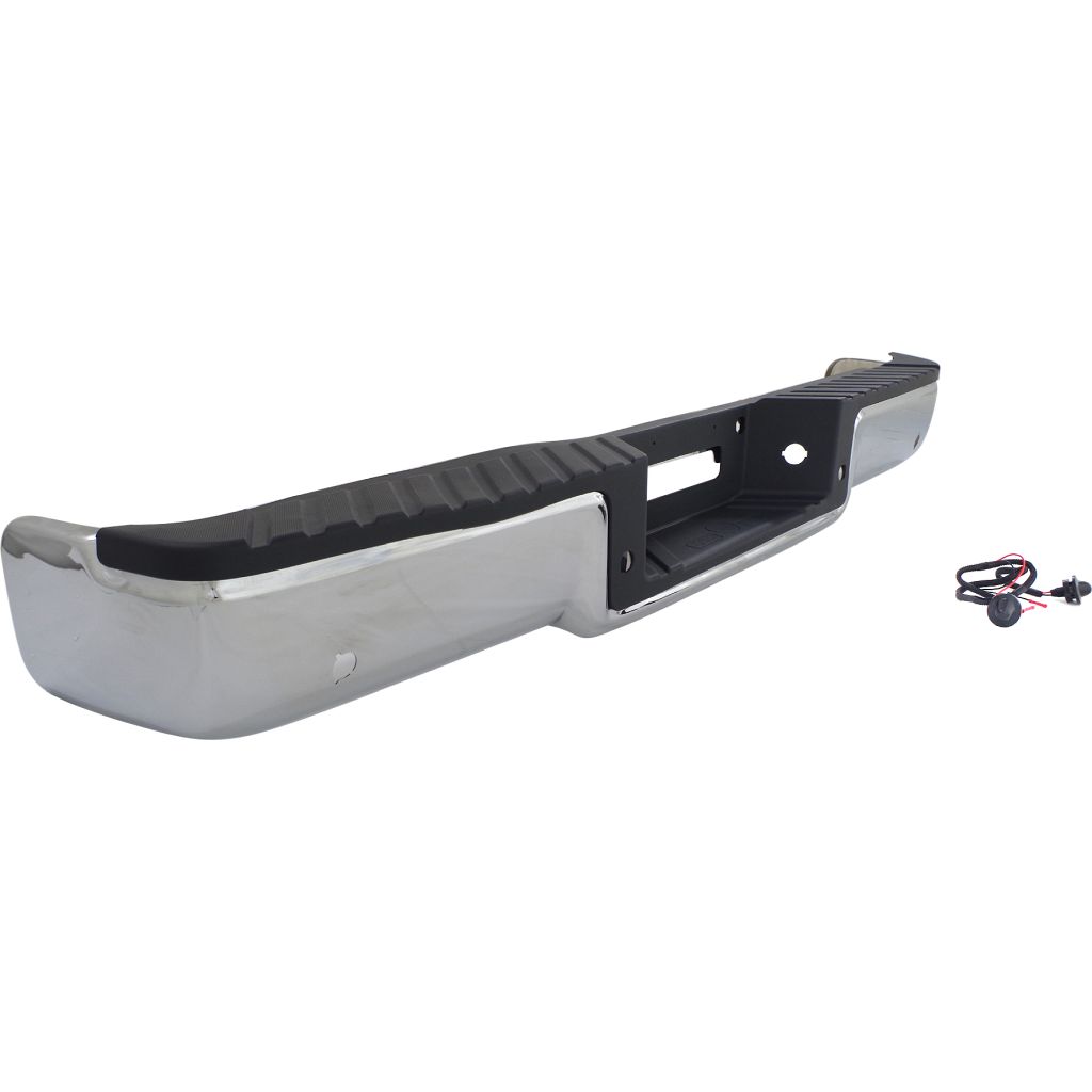 LINCOLN MARK LT STEP BUMPER ASSEMBLY CHROME (SS)(HITCH STYLE)(W/SENSOR)(TO 8-7-05) OEM#4L3Z17906BA-PFM 2006 PL#FO1103119