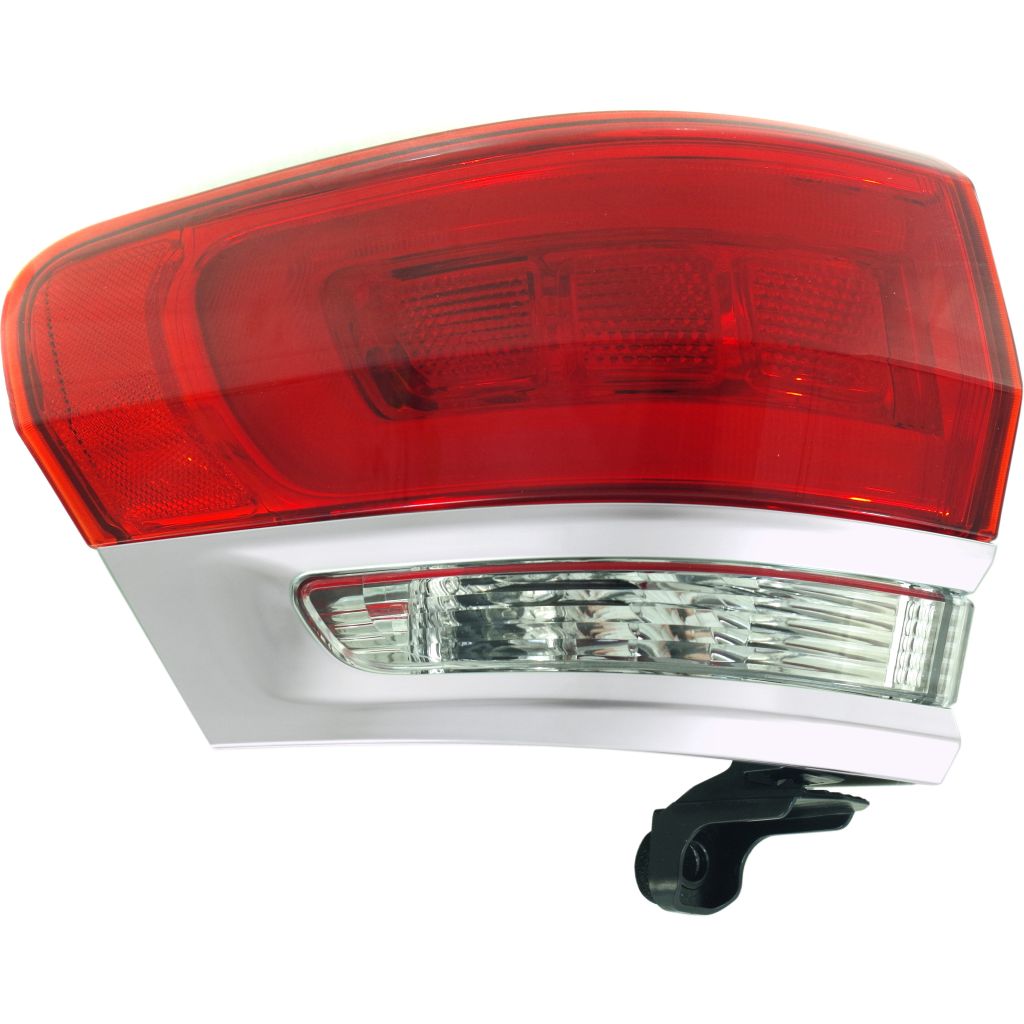 JEEPVEHICLE GRAND CHEROKEE / GRAND CHEROKEE WK TAIL LAMP ASSY LEFT (Driver Side) PLATINUM INSERT **CAPA** OEM#68236135AE 2014-2021 PL#CH2804111C