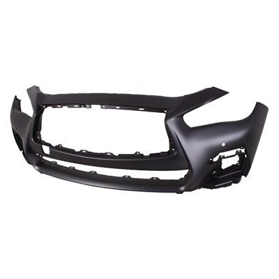 INFINITI Q50 FRONT BUMPER COVER PRIMED (W/SENSOR)(EXC PURE/LUXE) OEM#620226HJ1H 2018-2024 PL#IN1000283