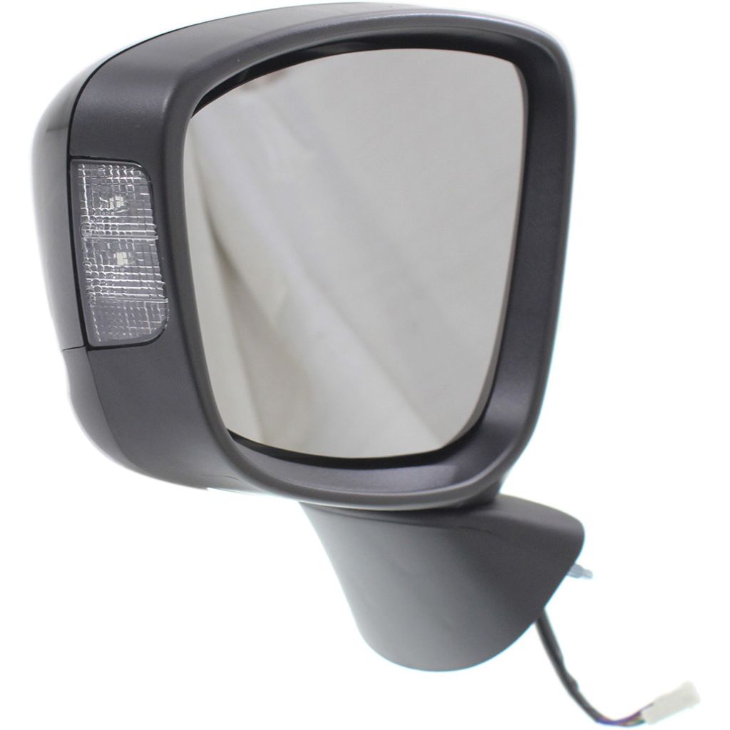 MAZDA CX-5 DOOR MIRROR LEFT (Driver Side) PWR/HTD/SIGNAL (WO/BLIND SYSTEM)(TO 4-1-14) OEM#KD4569181G-PFM 2013-2015 PL#MA1320176
