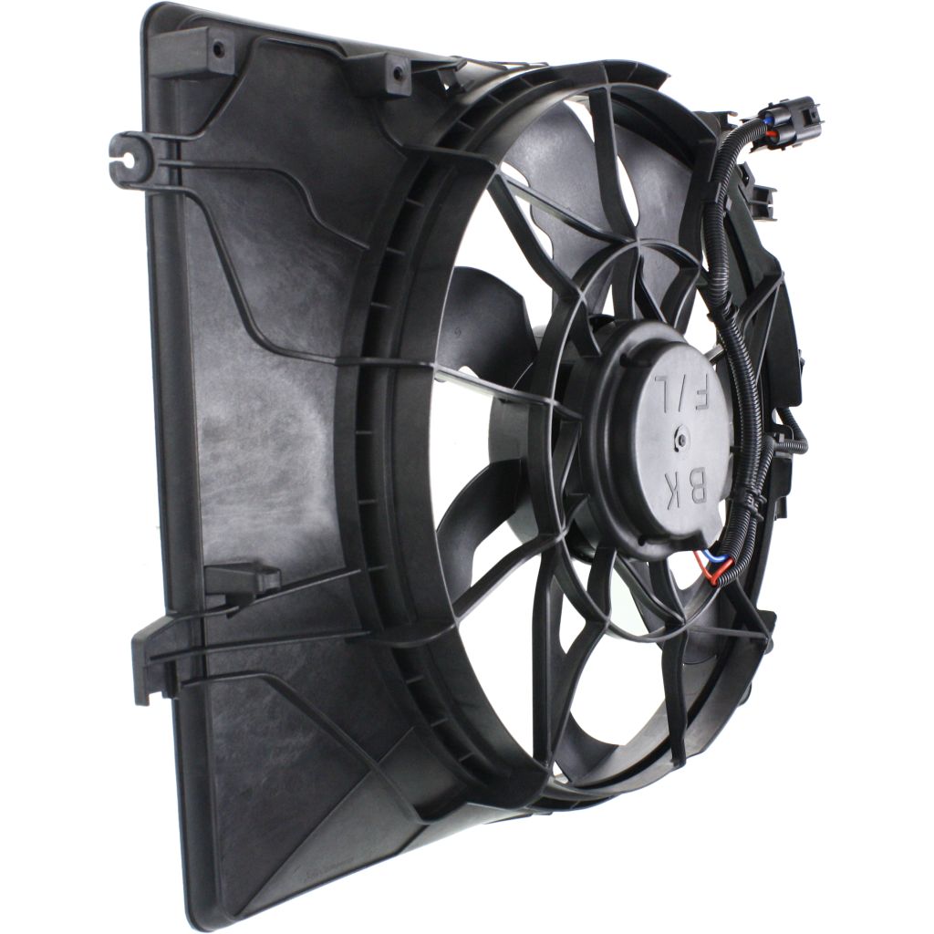 HYUNDAI GENESIS COUPE RADIATOR & A/C FAN ASSY (2.0L) OEM#253802M500 2013-2014 PL#HY3115147
