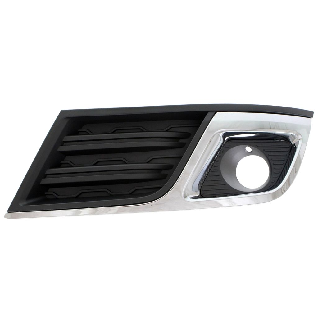 GM TRUCKS & VANS TRAVERSE FOG LAMP COVER LEFT (Driver Side) (W/FOG) LT ( W/ CHROME MLDG) OEM#20988619 2013-2017 PL#GM1038148