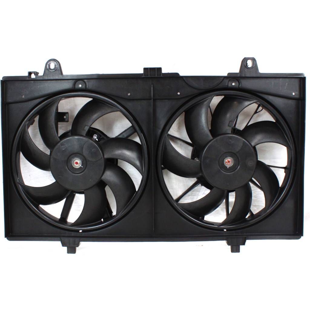 NISSAN(DATSUN) SENTRA RADIATOR & A/C FAN ASSEMBLY (2.0L SR/Special Edition)(2.5L)(DUAL FAN) OEM#21481ET80B 2007-2012 PL#NI3117102