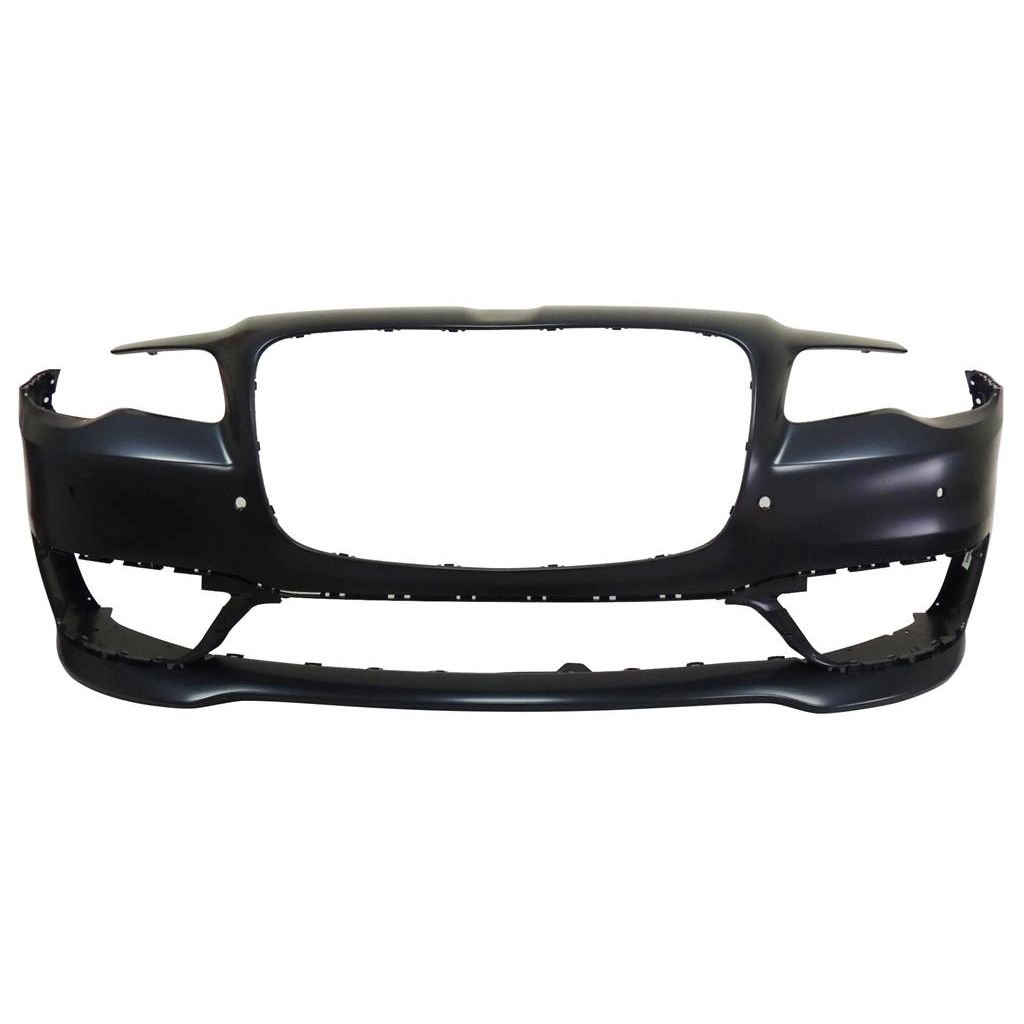 CHRYSLER 300 FRONT BUMPER COVER PRIMED (W/ SENSOR)(1PC BMP APPLICUE)(W/APPEARANCE PKG) OEM#5PP57TZZAD 2017-2023 PL#CH1000A35