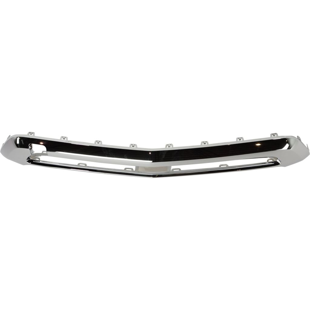 MERCEDES-BENZ GLS-CLASS (166) FRONT BUMPER COVER MOLDING CHROME (GLS450 WO/SPORT)**CAPA** OEM#1668852138 2017-2019 PL#MB1044141C