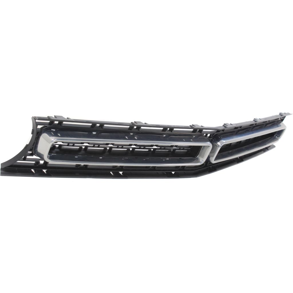 DODGE CHALLENGER GRILLE BLACK W/CHR MOLDING (R/T;R/T PLUS;SXT;SXT PLUS) OEM#68259754AD 2015-2023 PL#CH1200389