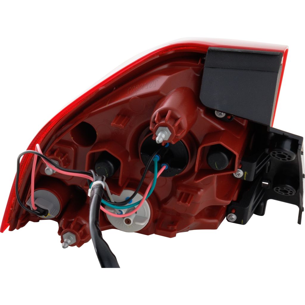 KIA NIRO PLUG-IN HYBRID TAIL LAMP ASSY RIGHT (Passenger Side) (OUTER)(BULB)(ALL RED LENS)**CAPA** OEM#92402G5010 2018-2022 PL#KI2805148C