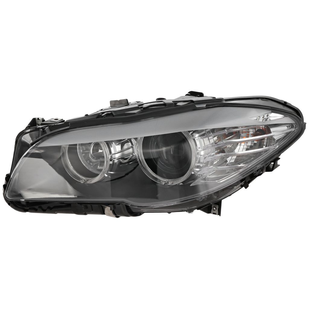 BMW BMW 5 SERIES HYBRID HEAD LAMP ASSY LEFT (Driver Side) (HALOGEN)(WO/AUTO ADJUST) OEM#63117203243 2012-2013 PL#BM2502174