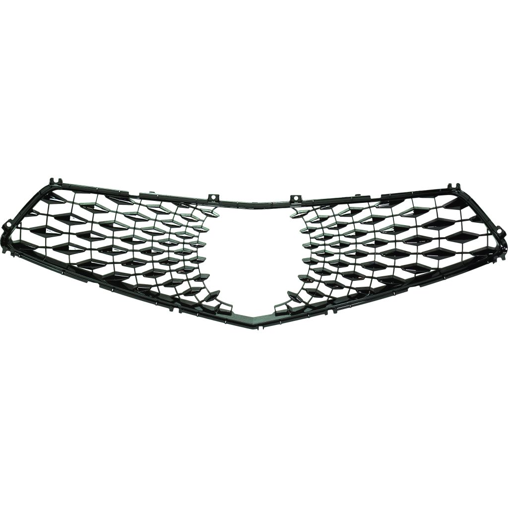 ACURA TLX GRILLE MESH PTD-BLACK (EXC A-SPEC)**CAPA** OEM#71124TZ3A11 2018-2020 PL#AC1201100C