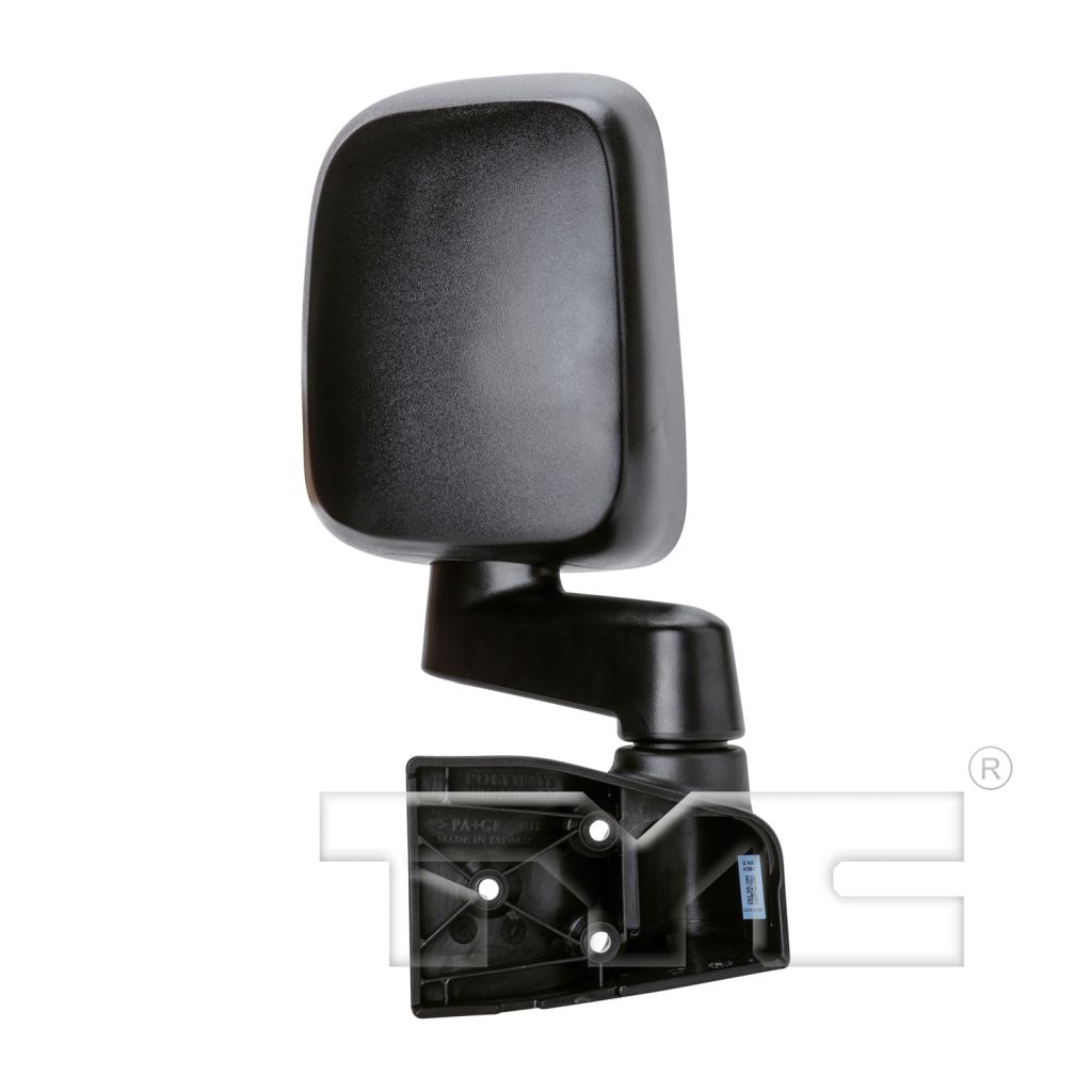 JEEPVEHICLE WRANGLER DOOR MIRROR RIGHT (Passenger Side) MANUAL (BLACK)(FULL DOOR TYPE) OEM#55395060AD 2003-2006 PL#CH1321259