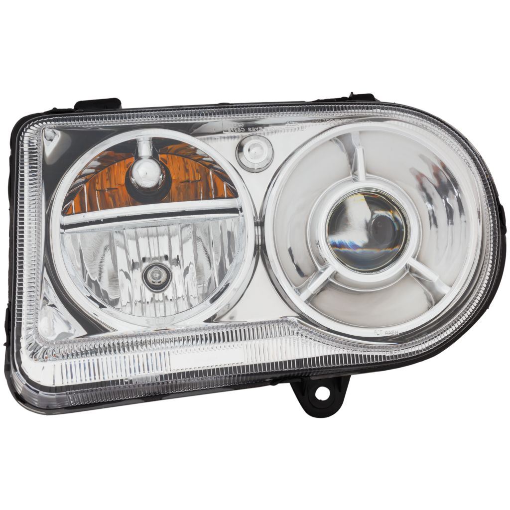 CHRYSLER 300 HEAD LAMP LEFT (Driver Side) (XENON)(W/O HEAD/LAMPAMP LEVELING)(W/O HID/BALLAST/WIRE) OEM#57010759AA 2005-2010 PL#CH2502171