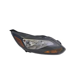 FORD FOCUS HATCHBACK/ST HEAD LAMP RIGHT (Passenger Side) (BLACK)(TITANIUM MDL) OEM#BM5Z13008H 2012-2014 PL#FO2503299
